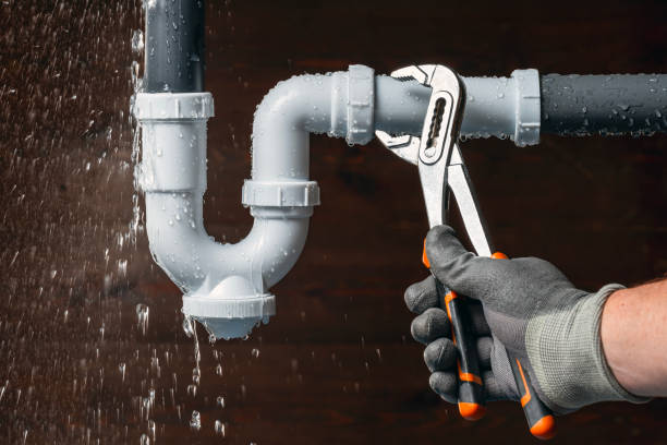 Professional Leak Detection technician working in Goodfield, IL